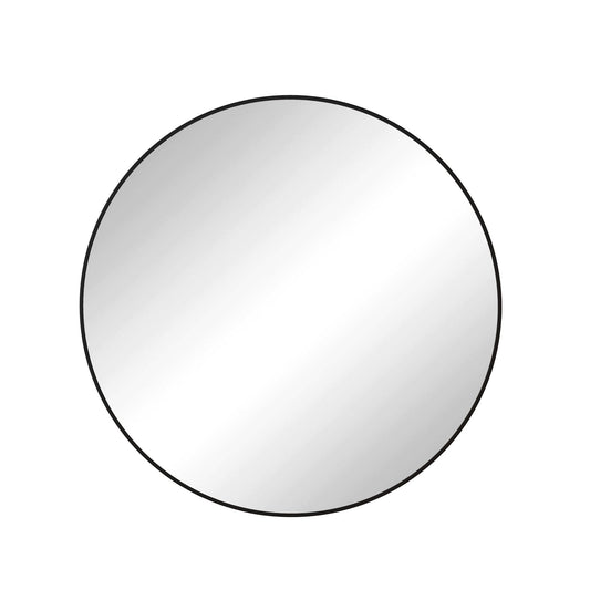 Metal Framed Circle Mirror