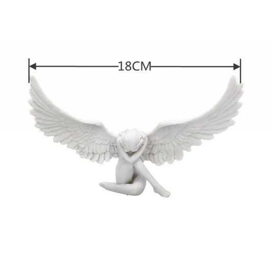 Angel Wing Figurine Modern