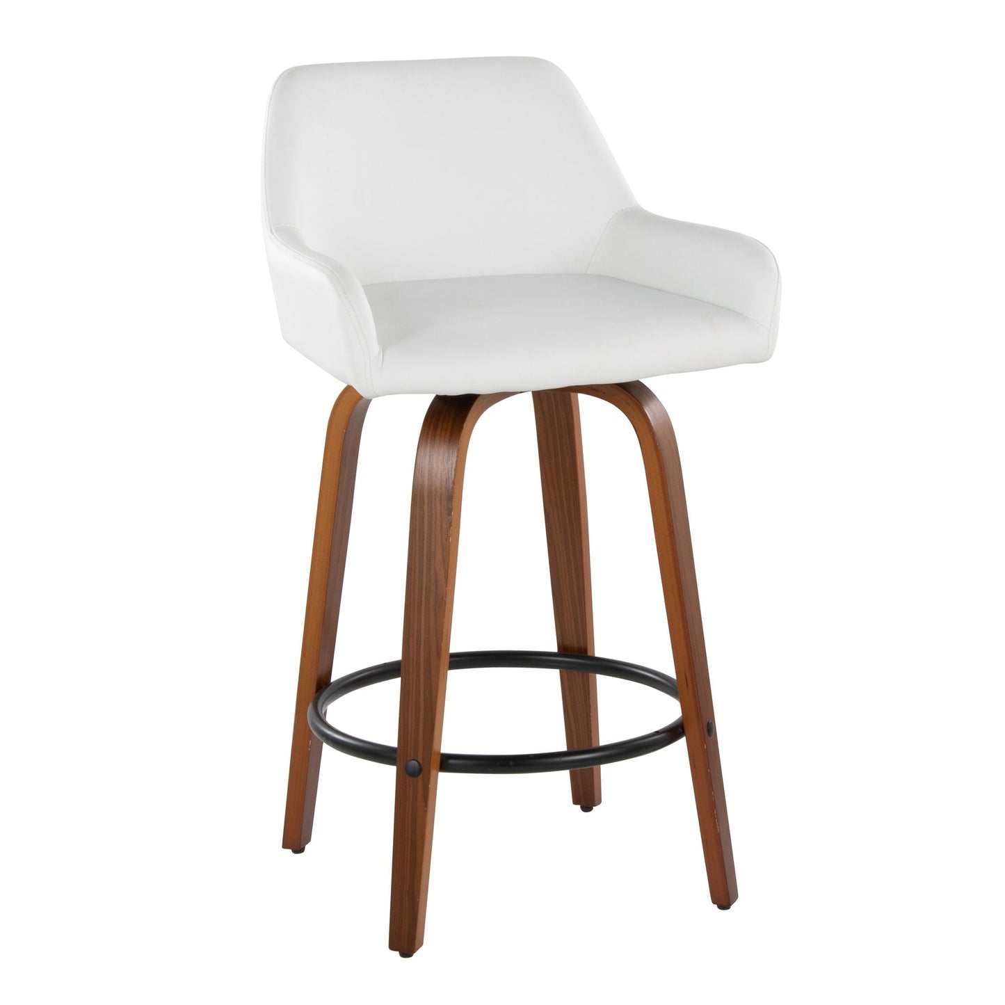 Daniella - Contemporary Fixed Height Counter Stool (Set of 2)