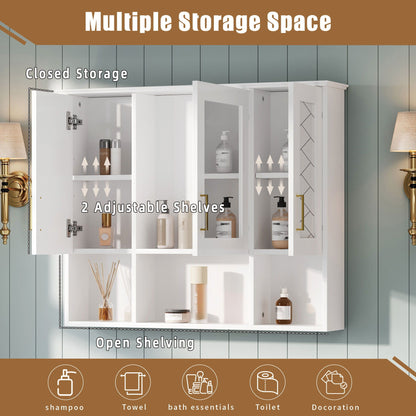 Modern Wall Mounted Medicine Cabinet Mirror