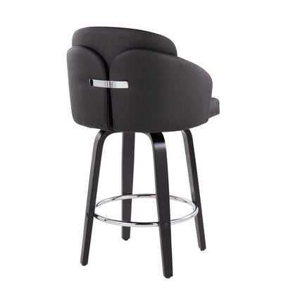 Dahlia - Contemporary Counter Stool (Set of 2)