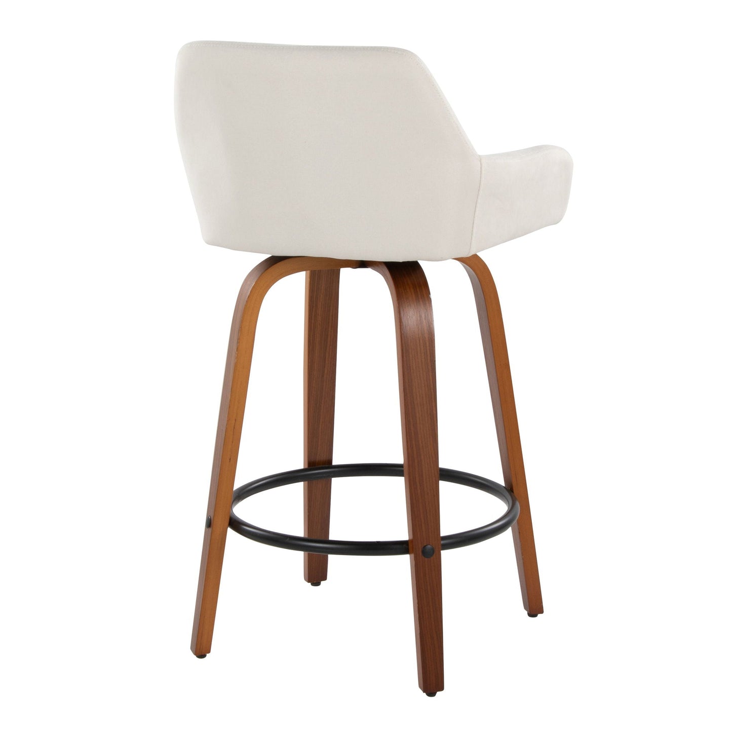 Daniella - Contemporary Fixed Height Counter Stool (Set of 2)