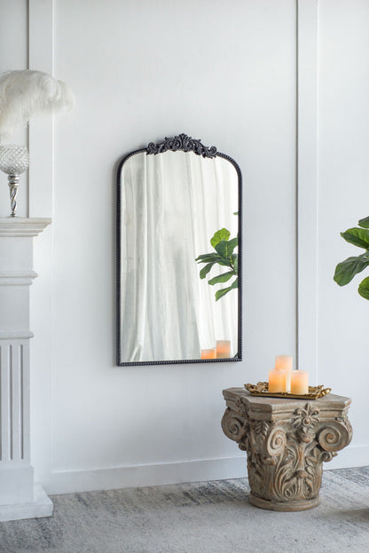 Baroque Inspired Arched Wall Mirror