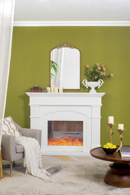 Baroque Inspired Arched Wall Mirror