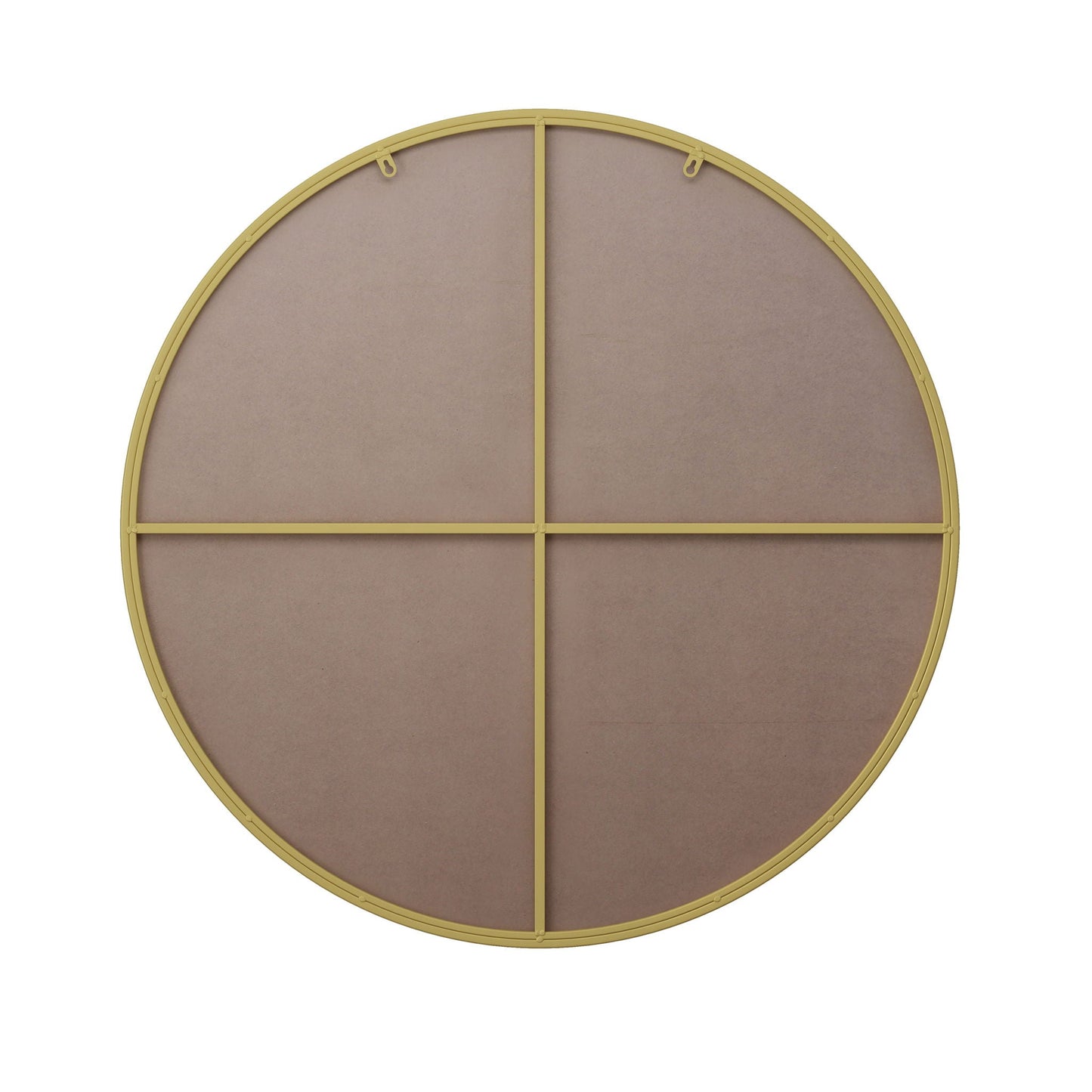 Metal Framed Circle Mirror
