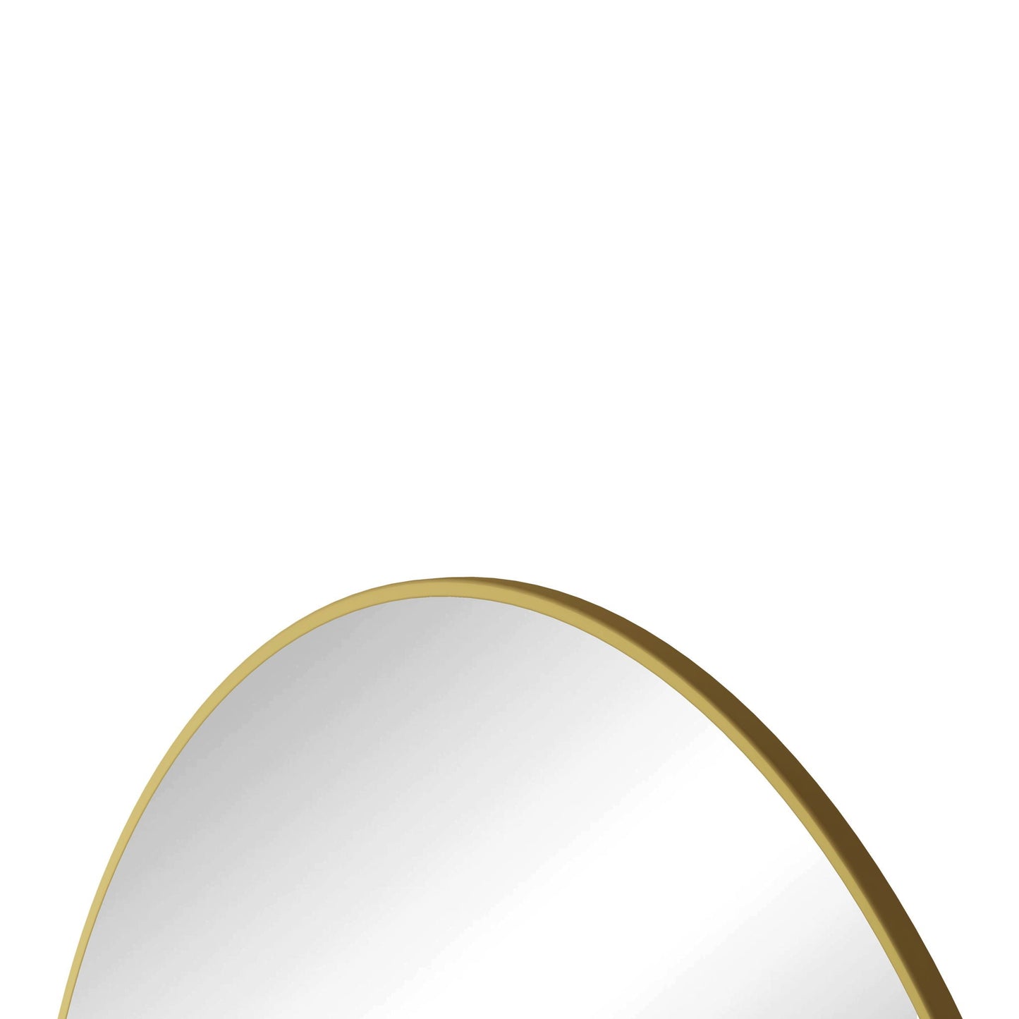 Metal Framed Circle Mirror