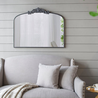 Baroque Inspired Arched Wall Mirror