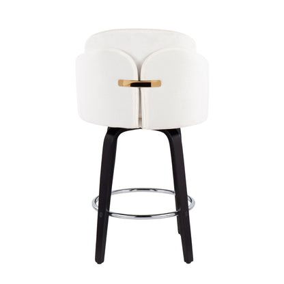 Dahlia - Contemporary Counter Stool (Set of 2)