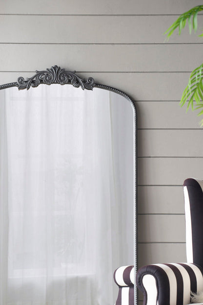 Baroque Inspired Arched Wall Mirror