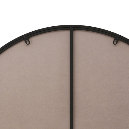 Metal Framed Circle Mirror