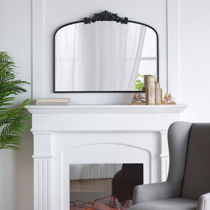 Baroque Inspired Arched Wall Mirror