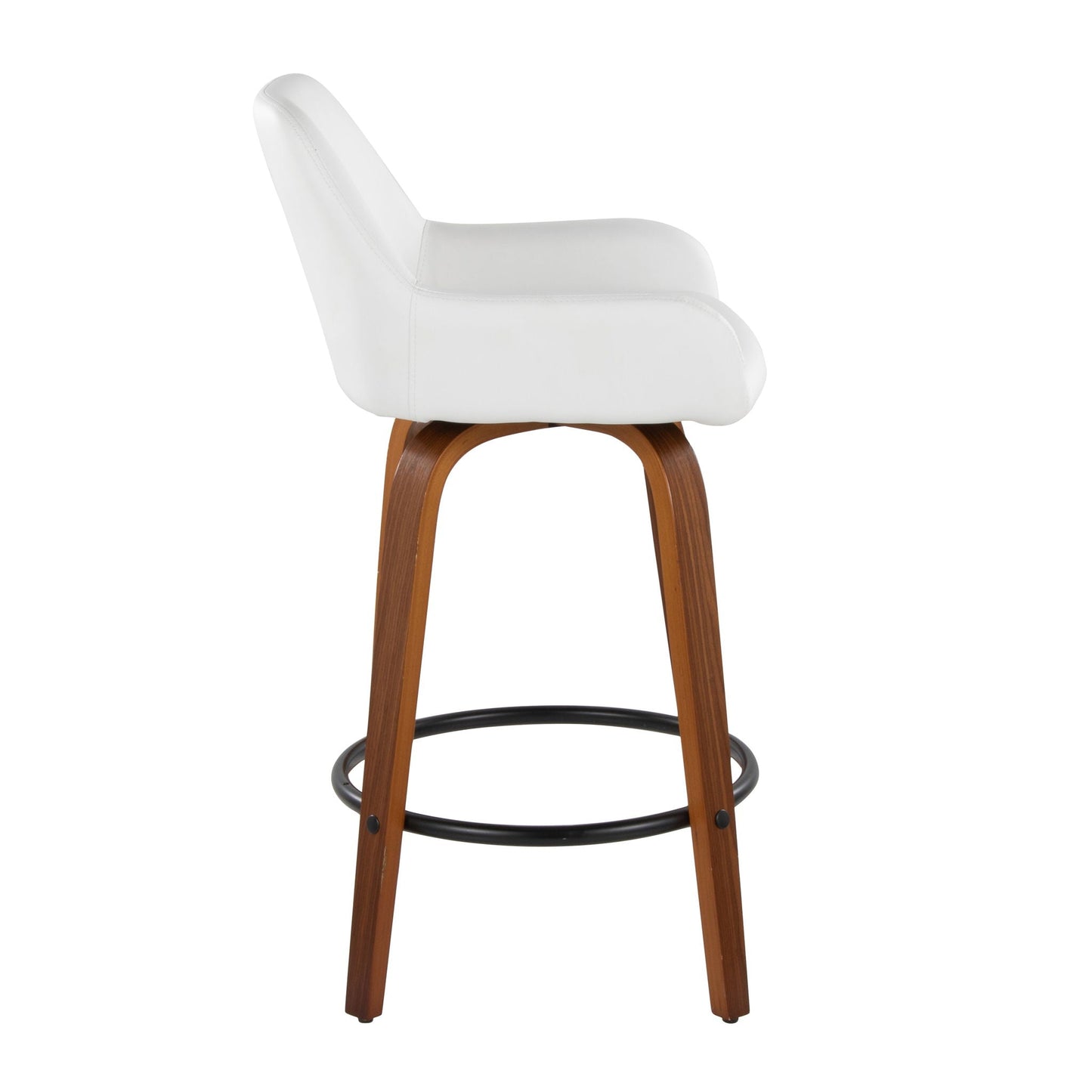 Daniella - Contemporary Fixed Height Counter Stool (Set of 2)