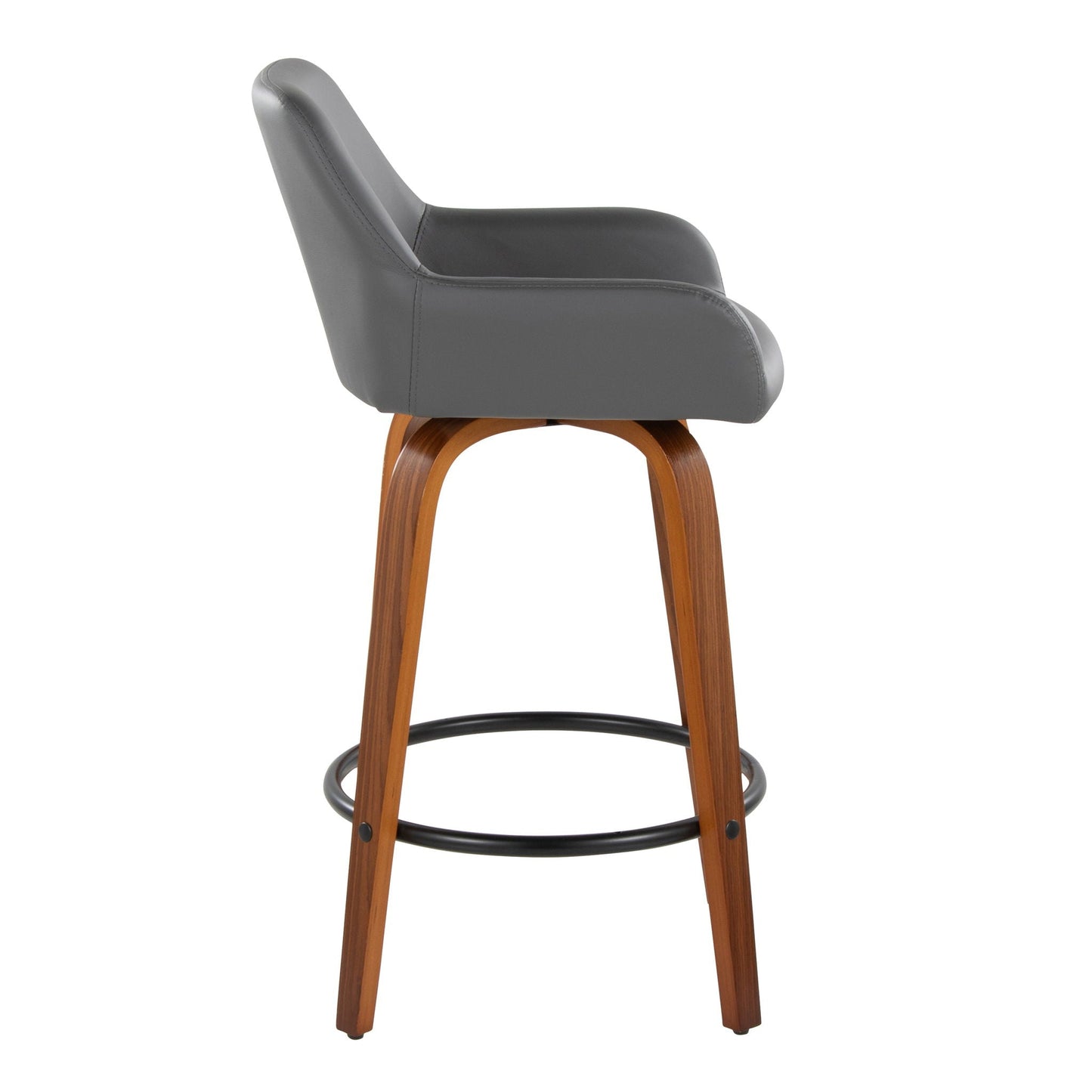 Daniella - Contemporary Fixed Height Counter Stool (Set of 2)