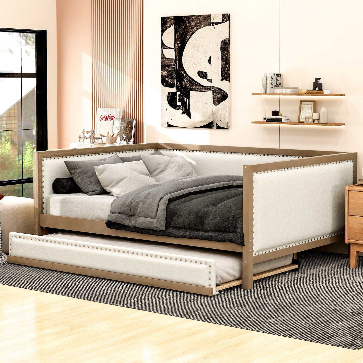 Full Size Wood Daybed