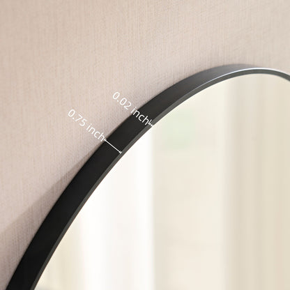 Circular Framed Wall Mirror