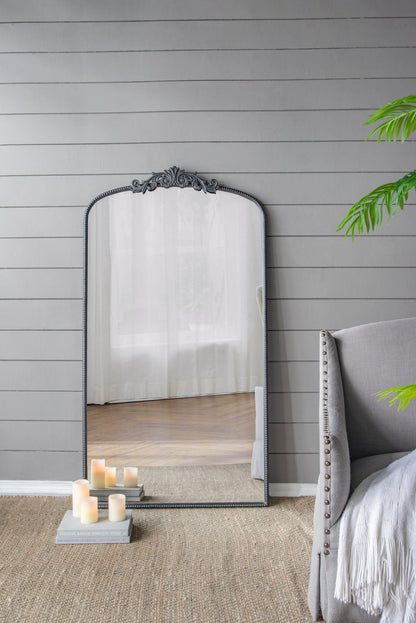 Baroque Inspired Arched Wall Mirror