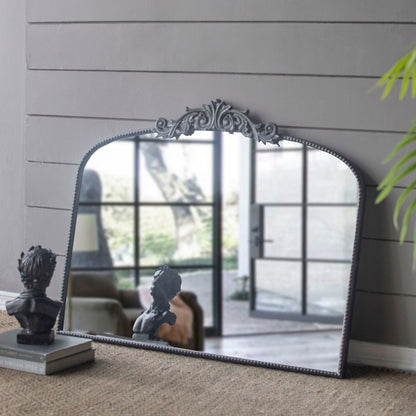 Baroque Inspired Arched Wall Mirror
