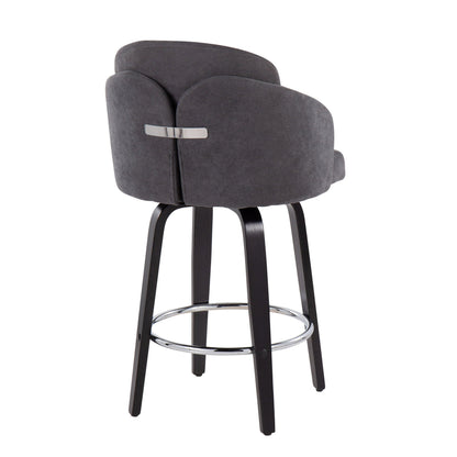 Dahlia - Contemporary Counter Stool (Set of 2)