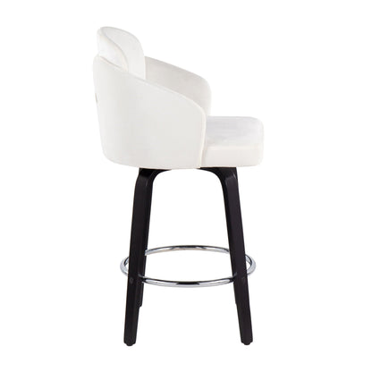 Dahlia - Contemporary Counter Stool (Set of 2)