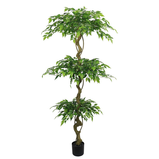 Artificial Ficus Tree With Pot