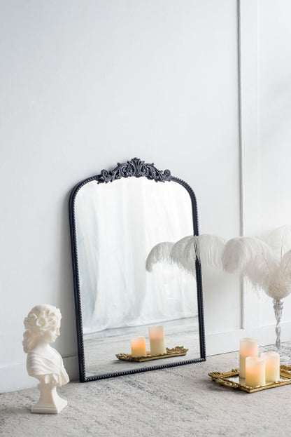 Baroque Inspired Arched Wall Mirror