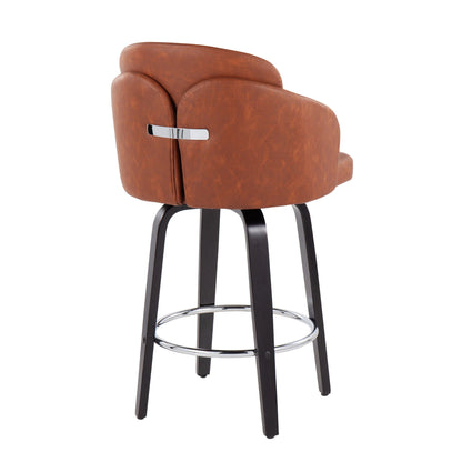 Dahlia - Contemporary Counter Stool (Set of 2)