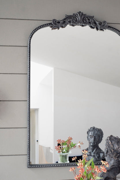 Baroque Inspired Arched Wall Mirror