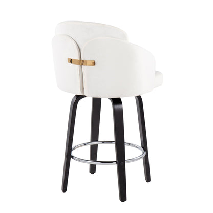 Dahlia - Contemporary Counter Stool (Set of 2)
