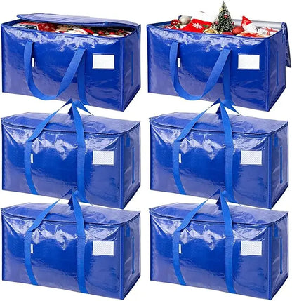 6 Pack XL Heavy Duty Storage Bags