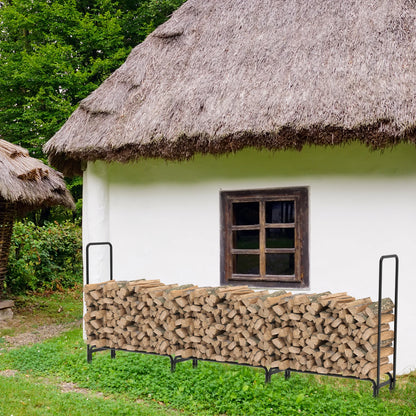 Heavy Duty Metal Wood Log Store