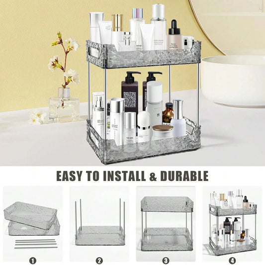 3 Tier Bathroom Counter Organizer,