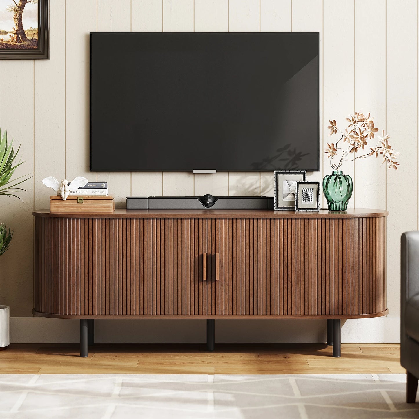 60/70" TV Stand With Power Outlet