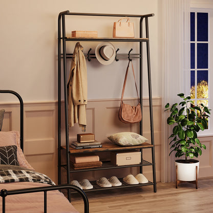 Coat Rack Shoe Bench, Hall Trees Entryway Bench