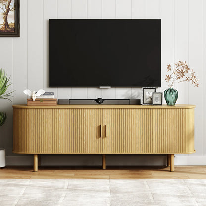 60/70" TV Stand With Power Outlet