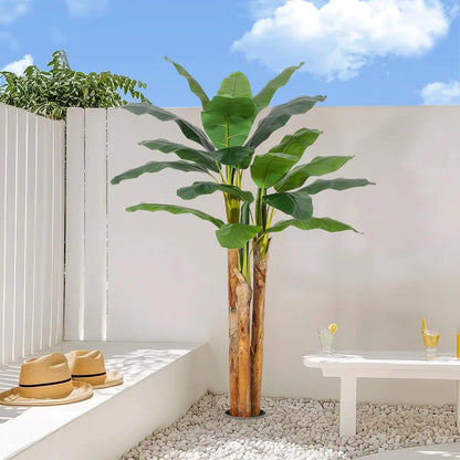 Artificial Banana Tree with Planter