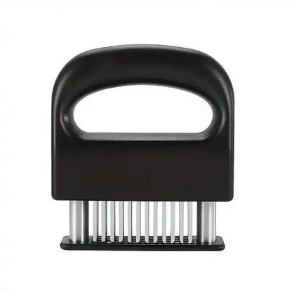 Stainless Steel 24-Needle Meat Tenderizer - Perfect For Steak, Chicken & More - Essential Kitchen Gadget