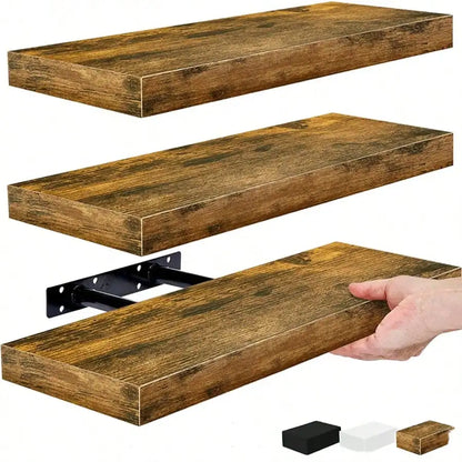 Floating Shelving Unit For Home Goods