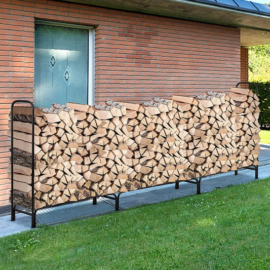 Heavy Duty Metal Wood Log Store