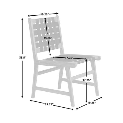 Armless Dining Chair