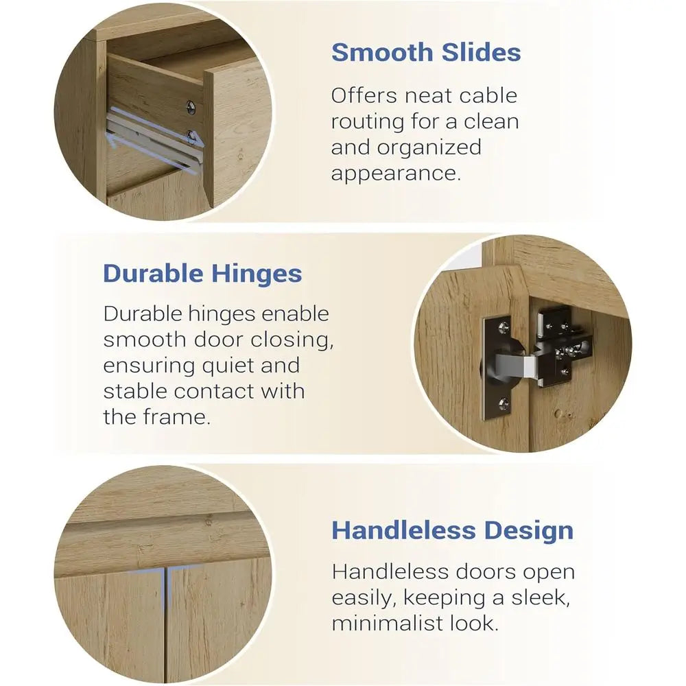 Buet Cabinet with 2 Doors and Drawer