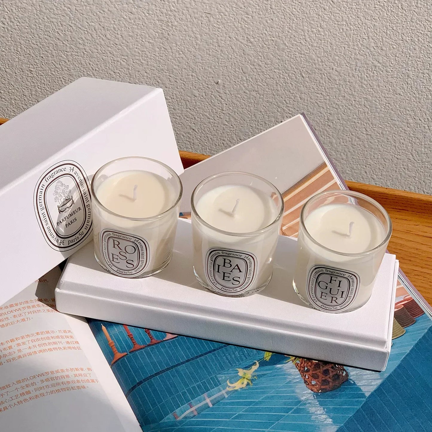 Aromatherapy Candle Natural Plant Scented Candles
