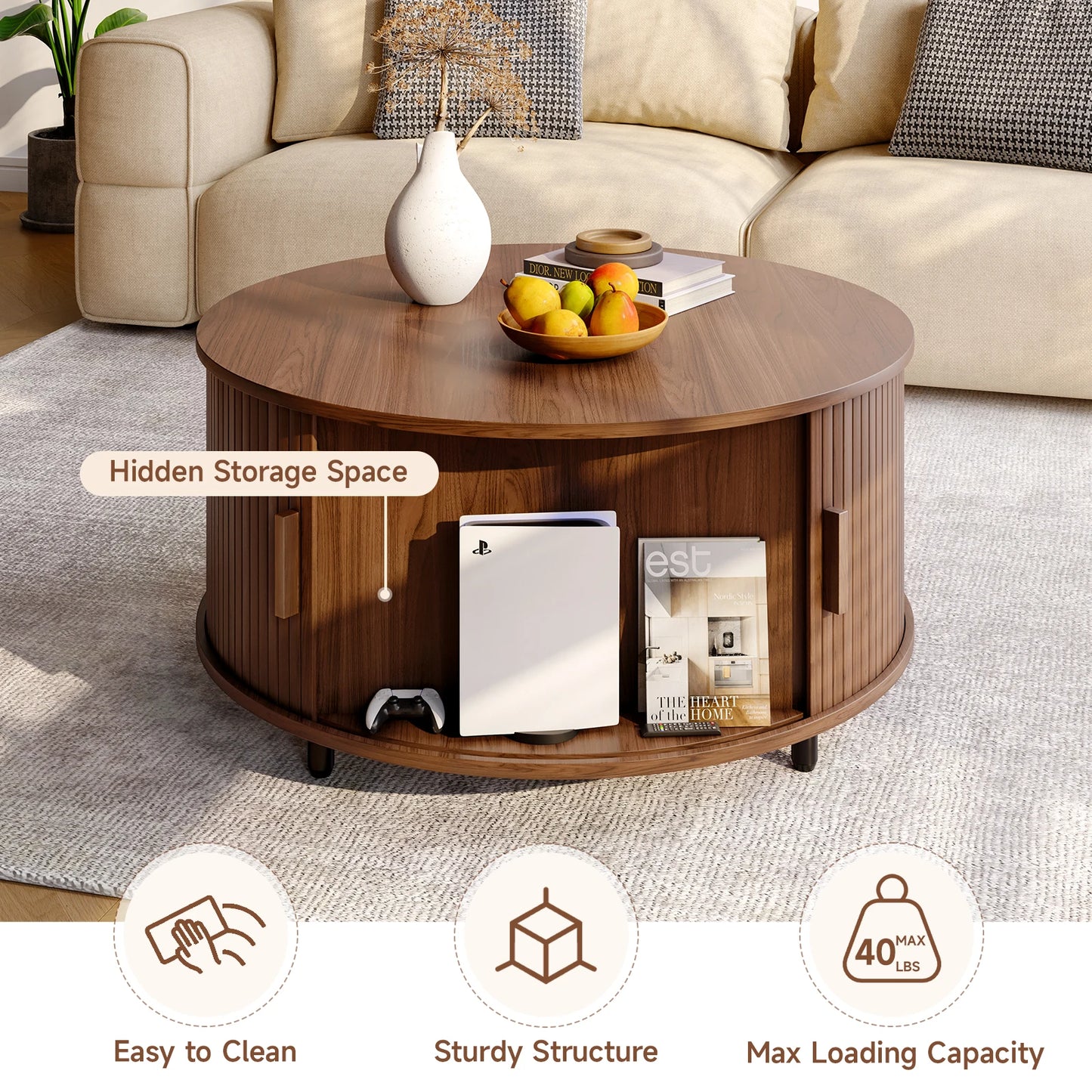 Round Coffee Table