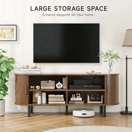 60/70" TV Stand With Power Outlet