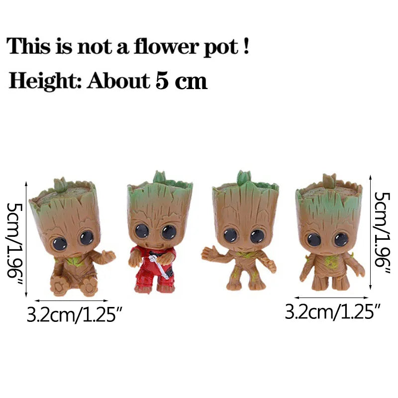 Groot Figurines Tree Man Ornament