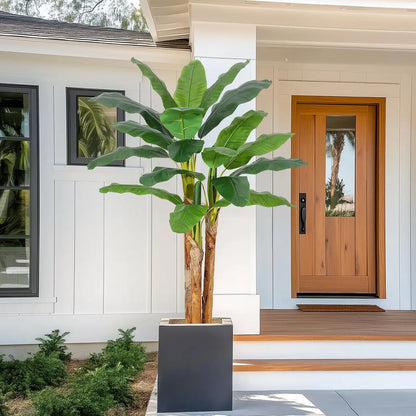 Artificial Banana Tree with Planter