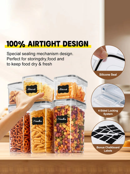 24pcs, Sealed Food Containers With LIDS