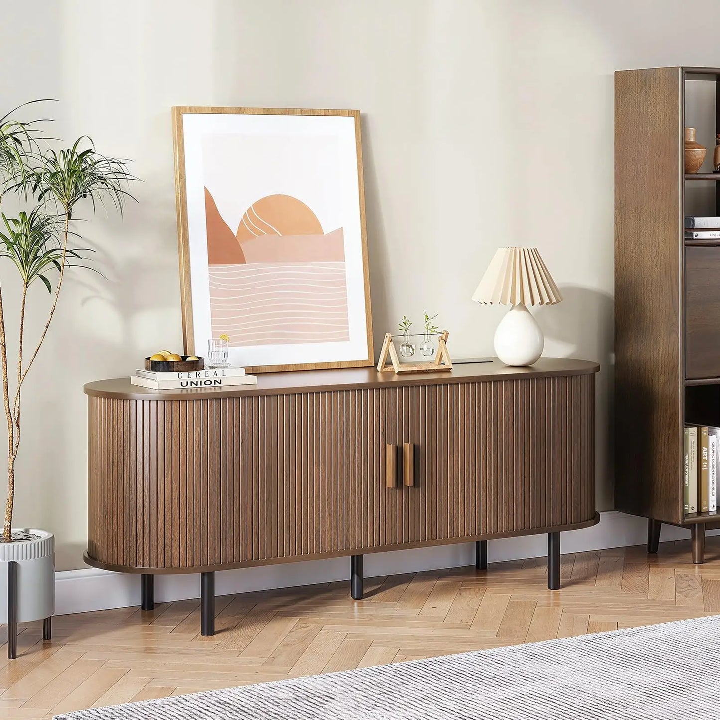 60/70" TV Stand With Power Outlet