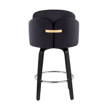 Dahlia - Contemporary Counter Stool (Set of 2)