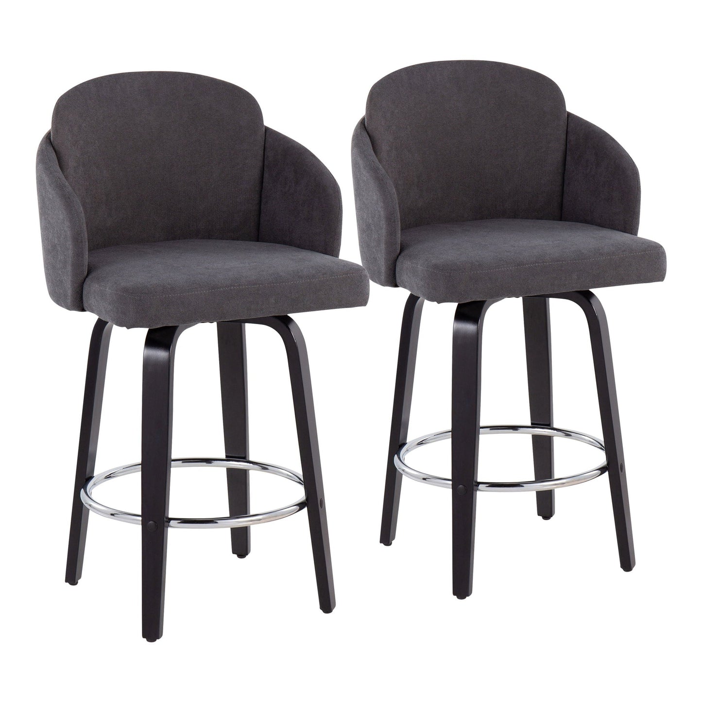 Dahlia - Contemporary Counter Stool (Set of 2)