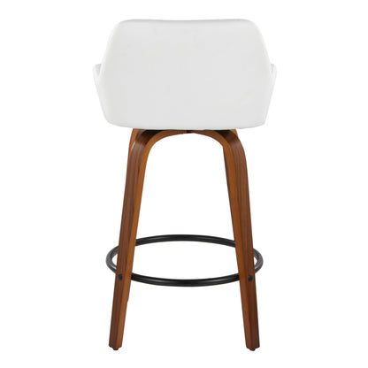 Daniella - Contemporary Fixed Height Counter Stool (Set of 2)